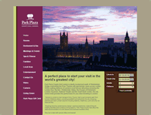 Tablet Screenshot of parkplazacountyhall.com